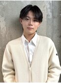 センターパート　毛流れ　ニュアンスパーマ　新宿　南川聖華