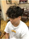 MEN’S/リバースセンターパート/ニュアンスパーマ/柏駅