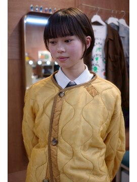 チャプター 問屋町(chapter) 髪質改善ミニボブパツっとボブ切りっぱなしボブヘイリーボブ韓国