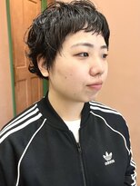 イギー(igggy)&nbsp;ショートパーマ　レイヤー　マッシュショート　デジタルパーマ