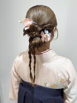 ヘアサロン ガリカ 表参道(hair salon Gallica)&nbsp;【hyuga】卒業式ヘアセット/ヘアアレンジ/リボンスタイル