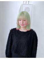 ミュー(Mu)&nbsp;ミントグリーン　レッド　デザインカラー
