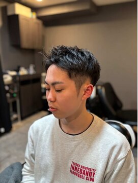 ザ ブライト バーバー(The BRIGHT BARBER) アップバングスタイル/10代/20代/30代/宮城/仙台/五橋/荒町