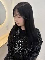 ハニー 町田(HONEY)&nbsp;ブルーブラック/レイヤーカット