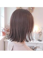 レガーメ(hair make Legame.) ピンクブラウン/外ハネ