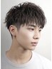 【リフレッシュクーポンメンズ限定◎】カット+カラー+ヘッドスパ ￥9350