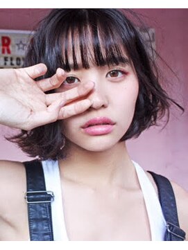 アールサロンサカエ(Rr SALON SAKAE) 【Rr SALON】シースルーバングBOB