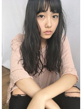 チェルシー 表参道 学生限定 黒髪 直毛に「ユルめでしっかり」パーマをかける