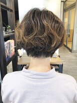 ギフト リビング(Gift Living)&nbsp;ショートボブ＊マッシュ＊ニュアンスパーマ