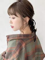 アイティー バイ アルバム 中野店(IT by ALBUM) おくれ毛美髪ミディアム韓国ヘア顔周りレイヤー_46572