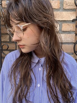 ロイジー(roijir) 【roijir 表参道】ロングウルフ×柔らかベージュ