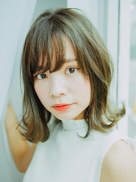 アラワラブルー(arrawarra blue) ドーリー外ハネミディ/20代/30代/40代/50代/倉敷/白楽町