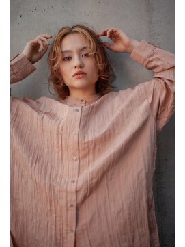 アッシュ 下北沢店(Ash) フェイスフレミングランダムカールボブ