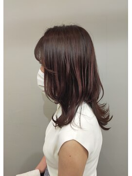 バッカ(BACCA) #大人可愛いミディアム 白髪染め イルミナカラー#