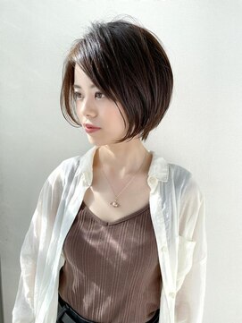 ヘアーアンドスパ フェリーチェ ミチ 野田屋町店(HAIR&SPA felice MICHI) 【felice MICHI島田和也】大人ナチュラルショート