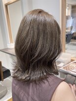 チョビー 銀座(chobii)&nbsp;カーキベージュ/イルミナ/オリーブグレージュ/くびれヘア/tomoko