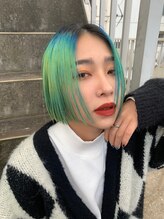 プシューケ(Hair salon PSYCHE)&nbsp;ＢＯＢ×ＤＥＳＩＧＮ　ＣＯＬＯＲ