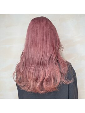 アンククロス 表参道(ANKH CROSS) ケアブリーチ2回の桜ピンク