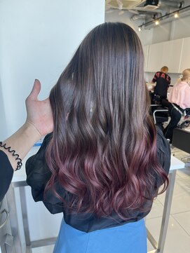 アライブ ハラジュク(ALIVE harajuku) ラベンダーピンクグラデーションryota