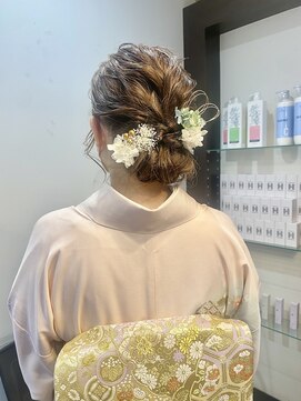 ゼスト フィーノ(ZEST fino) [あやかZEST立川]ヘアセット/訪問着着付け