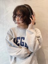 ヒュージ 三軒茶屋(huge)&nbsp;ボブパーマ/くるくるパーマ/スパイラルパーマ/ダークアッシュ