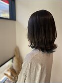 10代/20代★インナーカラー×ブルーグリーン