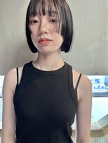 ブローチ 表参道(broocH)&nbsp;ボブ/ミニボブ/ぱつっとボブ/顔まわり/顔まわりカット/表参道