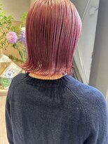 フェンヘアーアイス 中目黒(Fen.hair ici)&nbsp;10代20代30代★大人かわいいダブルカラーブリーチピンクカラー
