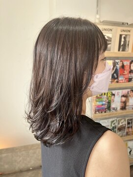 エフェクト(EFFECT hair care & Spa) パープルブラウン/艶髪/コバ