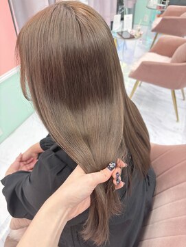 ガーランド(Girland) 【girland】ベージュベージュ 韓国風/レイヤーカット