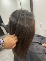 ラフ 難波店(LAFF)&nbsp;#セミディ#シアーカラー#ショートヘア#姫カット#ダークアッシュ