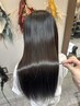 ２回目以降の方【美髪縮毛矯正】酸性ストレート+エプレカラー￥22000