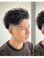 レジット メンズ ヘアサロン(LEGIT MEN's HAIR SALON) フェザーショート×スキンフェード