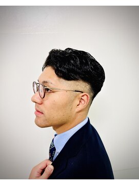 ヒロギンザバーバーショップ 新宿店(HIRO GINZA BARBER SHOP) ナチュラルパーマ