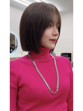 サンド 鹿児島中央(sand) ボブ/韓国ボブ/タッセルボブ/イメチェン/似合わせカット]