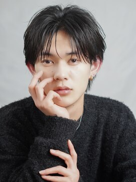 オーシャントーキョー 渋谷(OCEAN TOKYO) 韓国ニュアンスパーマシャドウパーマワックスなしセンターパート