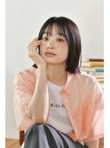 大人カジュアル☆外ハネボブ☆レイヤーボブ☆簡単スタイリング