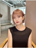似合わせボブ×柔らかい地毛風ストレート