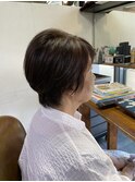 美シルエット大人ショートカット【カミケン方木田】