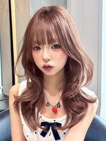 ロンドエニカ 大宮(Lond enika)&nbsp;ラベンダーミルクティー/暗めカラー/レイヤーカット/韓国/大宮