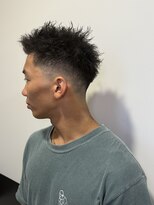 エフパレードシーサイド(F.PARADE seaside)&nbsp;スパイキーショートxツイストパーマ