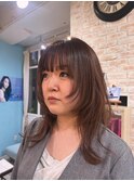ふんわりレイヤースタイル