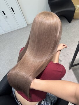 ペレ 渋谷(PELE) ミディアムヘア/デザインカラー/フェイスフレーミング/渋谷