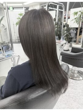 サロンドニケ 白髪染め歴でやってみた！！オレンジ、赤味どこまで消せる！？