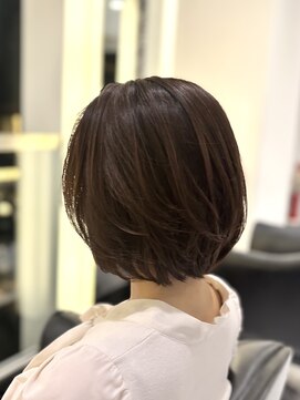 エアー 銀座タワー(AIR) レイヤーボブ　大人女性　簡単スタイリング