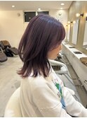 パープルピンク/ブリーチ1回
