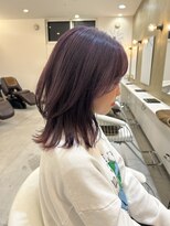 トパ タカオカ(topa takaoka)&nbsp;パープルピンク/ブリーチ1回