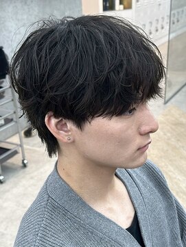 フィフス 渋谷(fifth) 渋谷緩め大人ルーズパーマメンズカットマッシュルーズカール