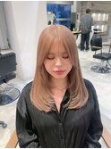 表参道/クラゲヘアー/オリーブグレー/小顔/ココアベージュ/渋谷