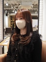 ダルシット(dulcet★★★)&nbsp;ミディアムレイヤー × 艶髪 バイオレットブラウン◎